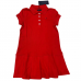 Vestido Polo Infantil Tommy Hilfiger Vermelho