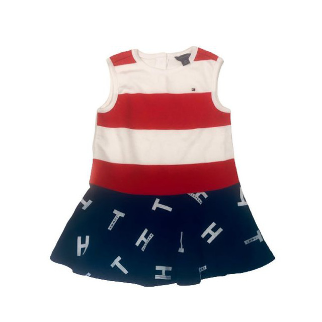 VESTIDO TOMMY HILFIGER BANDEIRA EUA